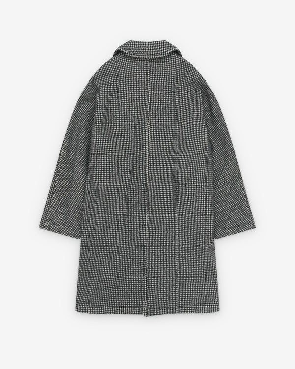 Black Comme des Garçons - Peter Pan Coat - (Black/White)