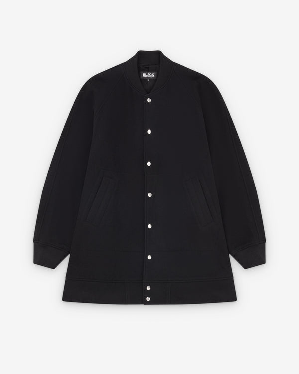Black Comme des Garçons - Elongated Bomber Jacket - (Black)