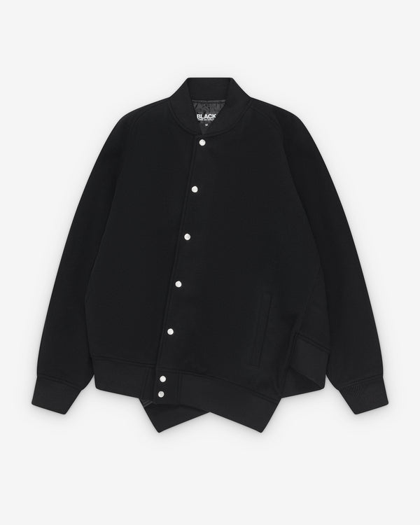 Black Comme des Garçons - Asymmetric Bomber - (Black)