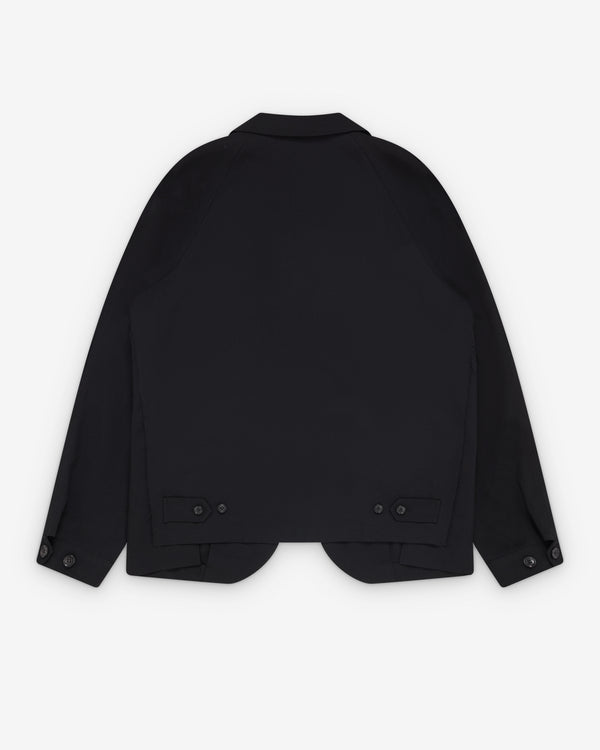 Black Comme des Garçons - Single Breasted Wool Jacket - (Black)