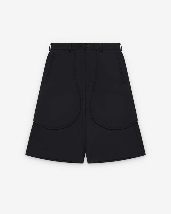 Black Comme des Garçons - Outlined Shorts - (Black)