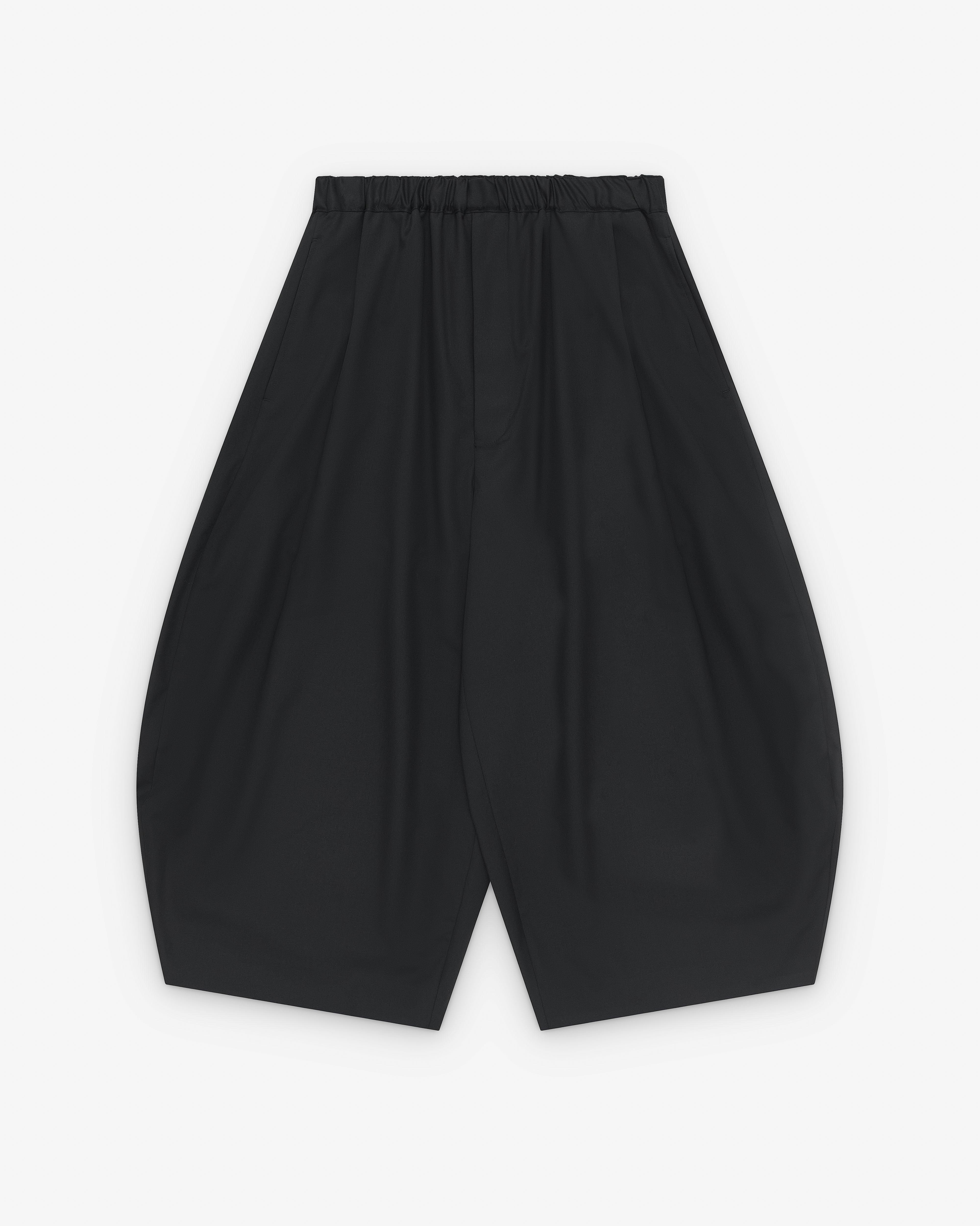 Black Comme des Garçons: Balloon Trousers (Black) | Dover Street