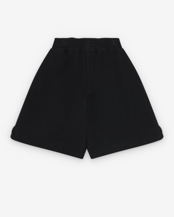 Black Comme des Garçons - Wide Leg Shorts - (Black)