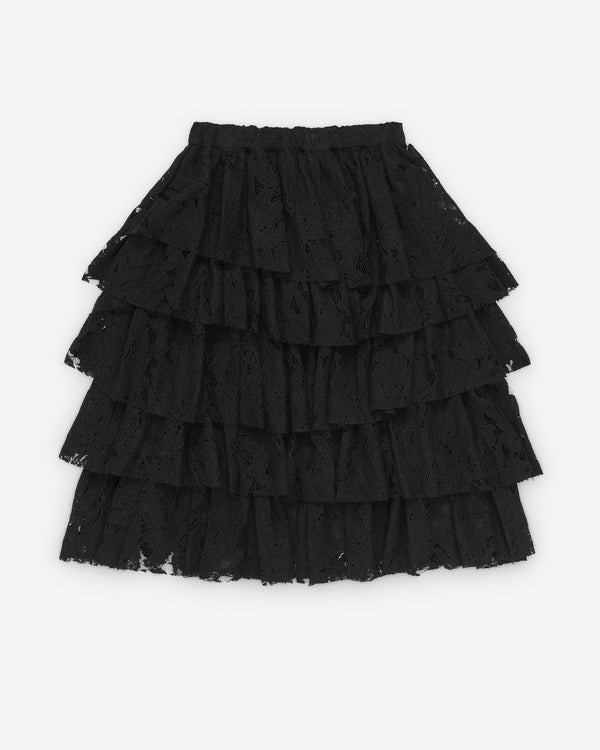 Black Comme des Garçons - Tiered Skirt - (Black)