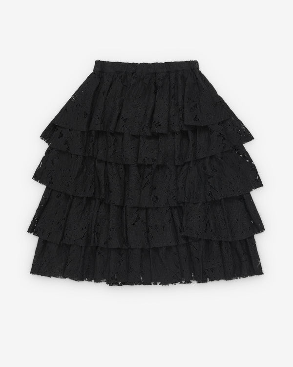 Black Comme des Garçons - Tiered Skirt - (Black)