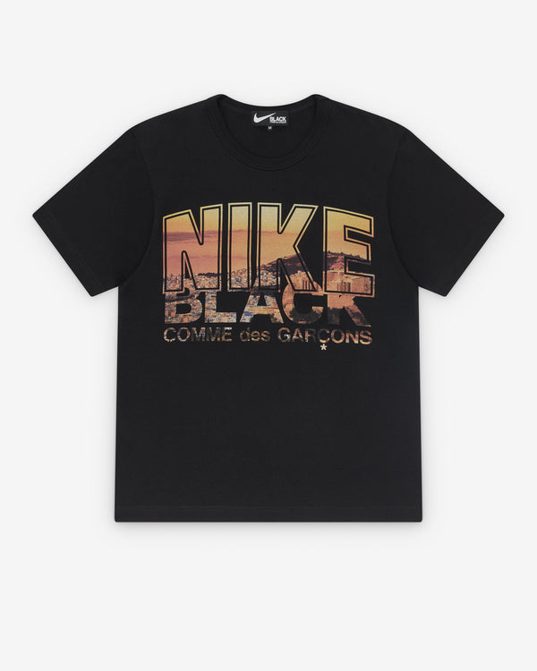 Black Comme des Garçons - Nike Cityscape Printed T-Shirt - (Black)