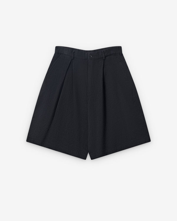 Black Comme des Garçons - Wool Tweed Shorts - (Black)