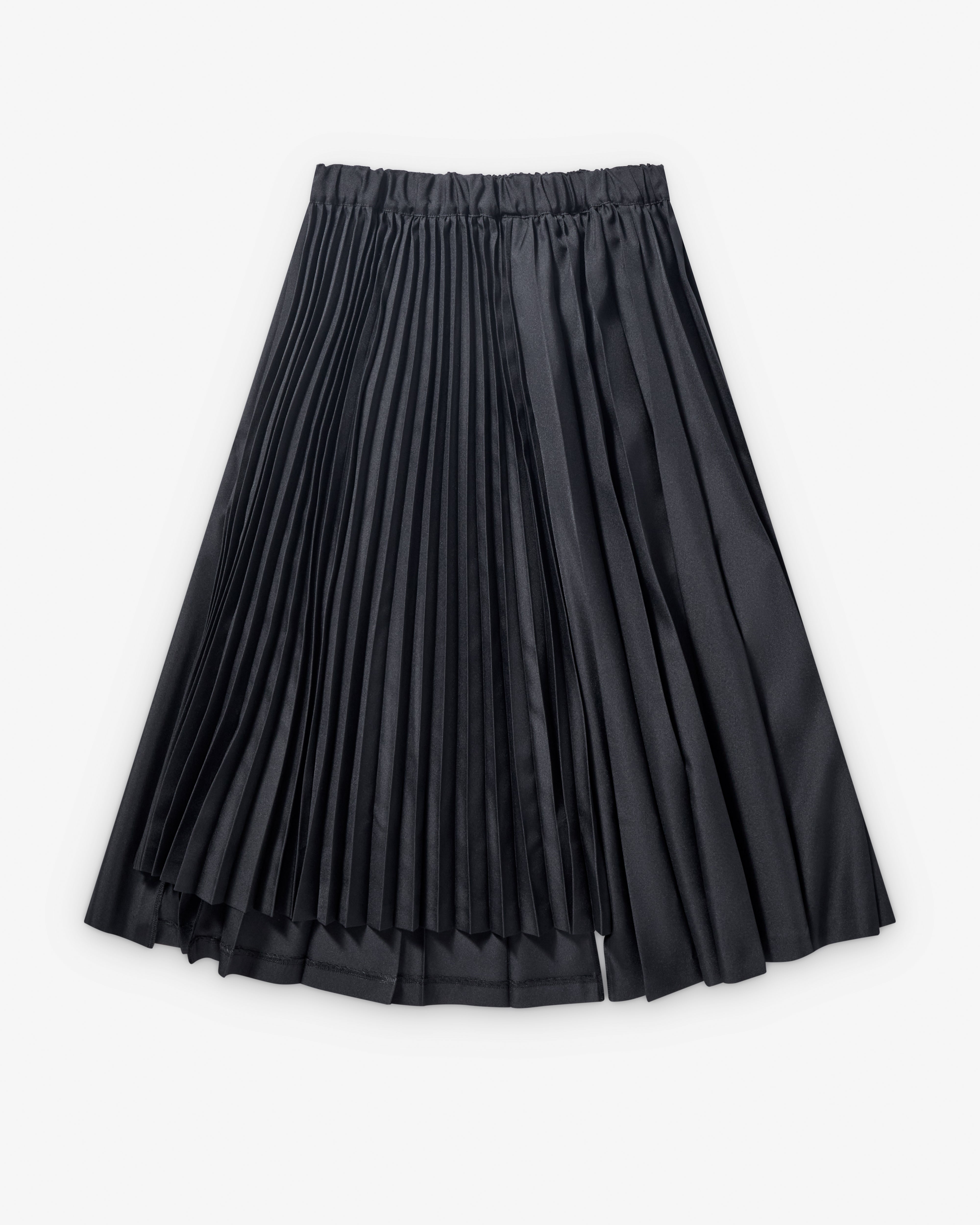 Black Comme des Garçons: Pleated Skirt (Black) | Dover Street