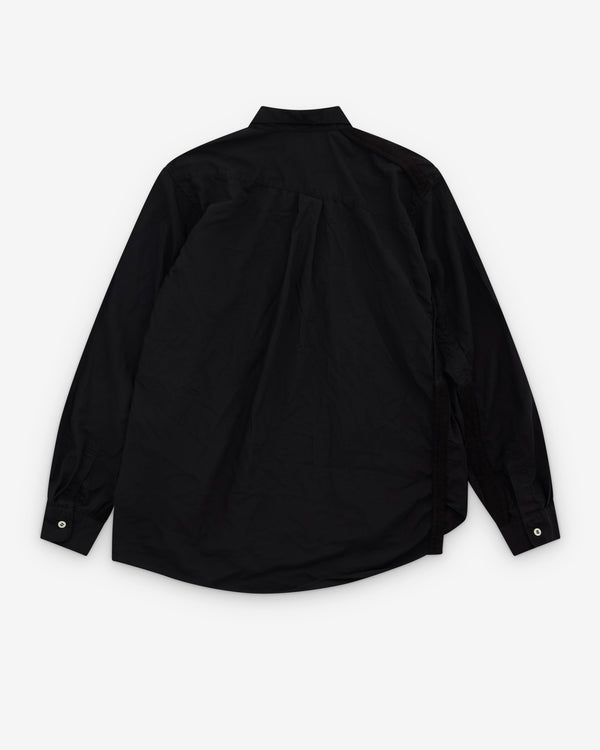 Black Comme des Garçons - Asymmetric Shirt - (Black)