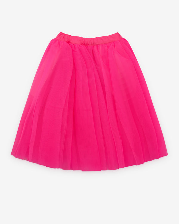 Black Comme des Garçons - Women's Netted Skirt - (Pink)