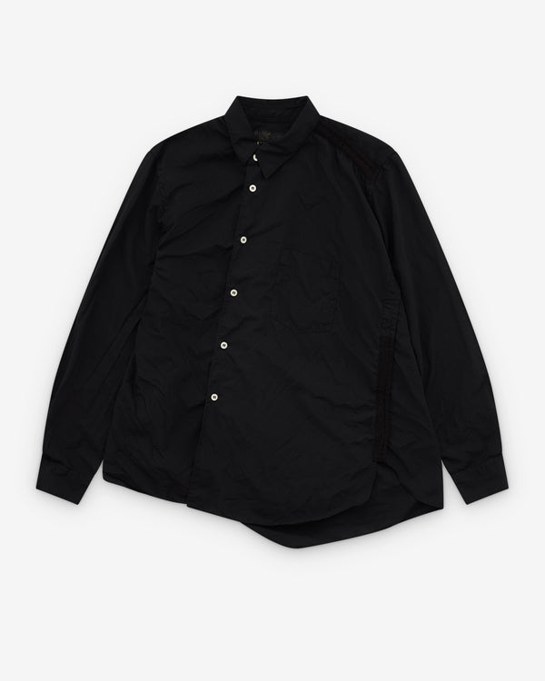 Black Comme des Garçons - Asymmetric Shirt - (Black)