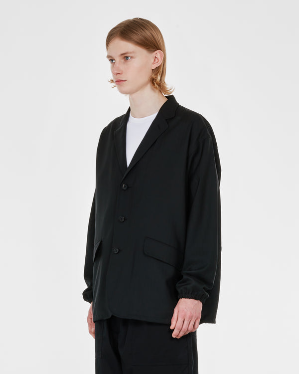 Comme des Garçons Homme - Men's Wool Herringbone Jacket - (Black)