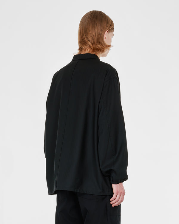 Comme des Garçons Homme - Men's Wool Herringbone Jacket - (Black)
