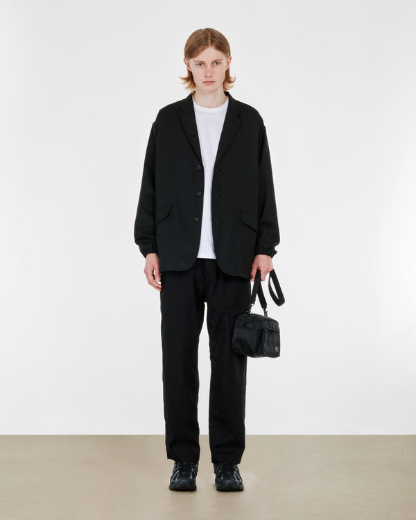 Comme des Garçons Homme - Men's Wool Herringbone Jacket - (Black)