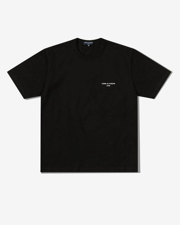 Comme des Garçons Homme - Men's Logo T-Shirt - (Black)