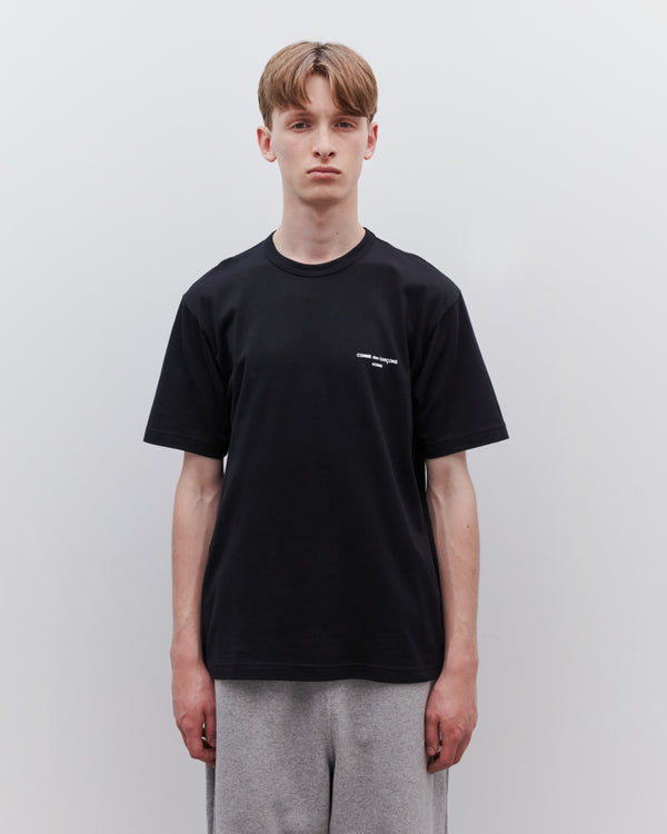 Comme des Garçons Homme - Men’s Logo T-Shirt - (Black)