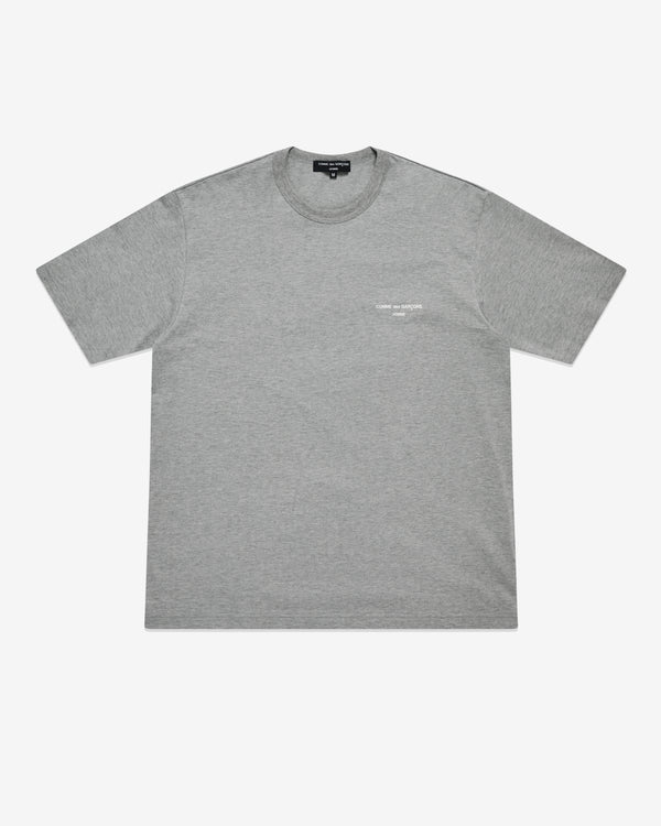 Comme des Garçons Homme - Men's Logo T-Shirt - (Grey)