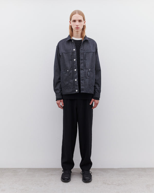 Comme des Garçons Homme - Men's Garment Milled Pants - (Black)