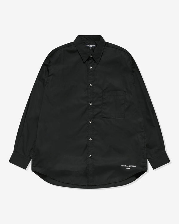 Comme des Garçons Homme - Men's Logo Shirt - (Black/White)