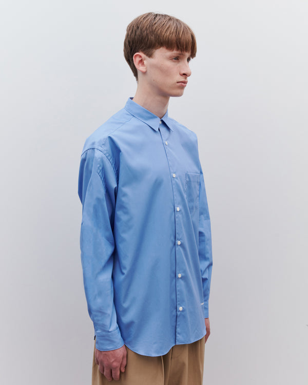 Comme des Garçons Homme - Men’s Cotton Broad Shirt - (Blue)