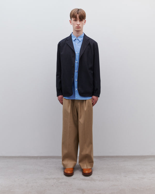 Comme des Garçons Homme - Men’s Cotton Broad Shirt - (Blue)