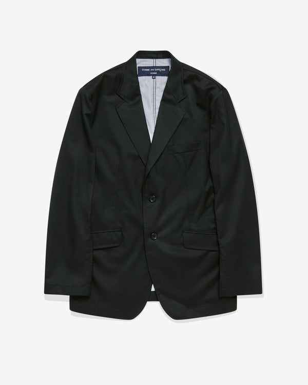 Comme des Garçons Homme - Men's Wool Gabardine Jacket - (Black)