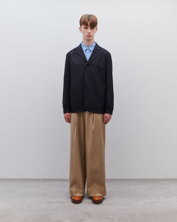 Comme des Garçons Homme - Men’s Wool Gabardine Sports Jacket - (Navy)