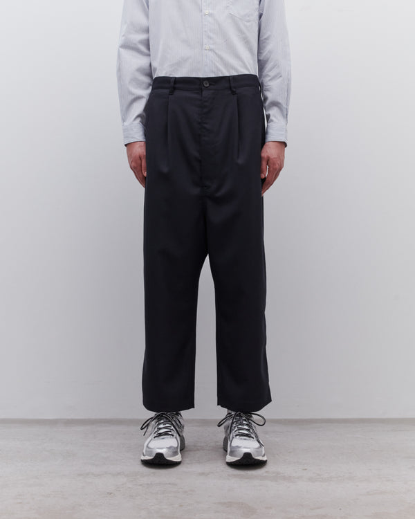 Comme des Garçons Homme - Men’s Wool Gabardine Pants - (Navy)