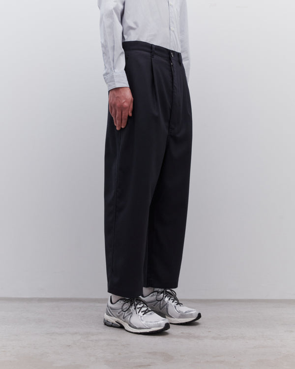 Comme des Garçons Homme - Men’s Wool Gabardine Pants - (Navy)