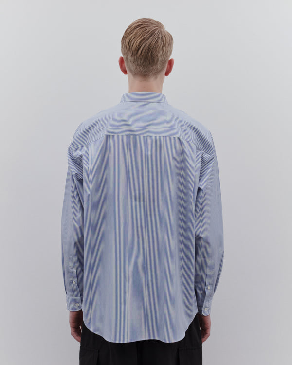CDG Homme - Men’s Cotton Stripe Shirt - (Blue)