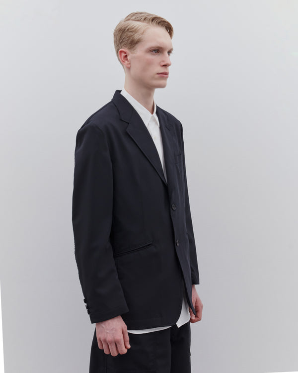 CDG Homme - Men’s Tropical Wool Jacket - (Navy)