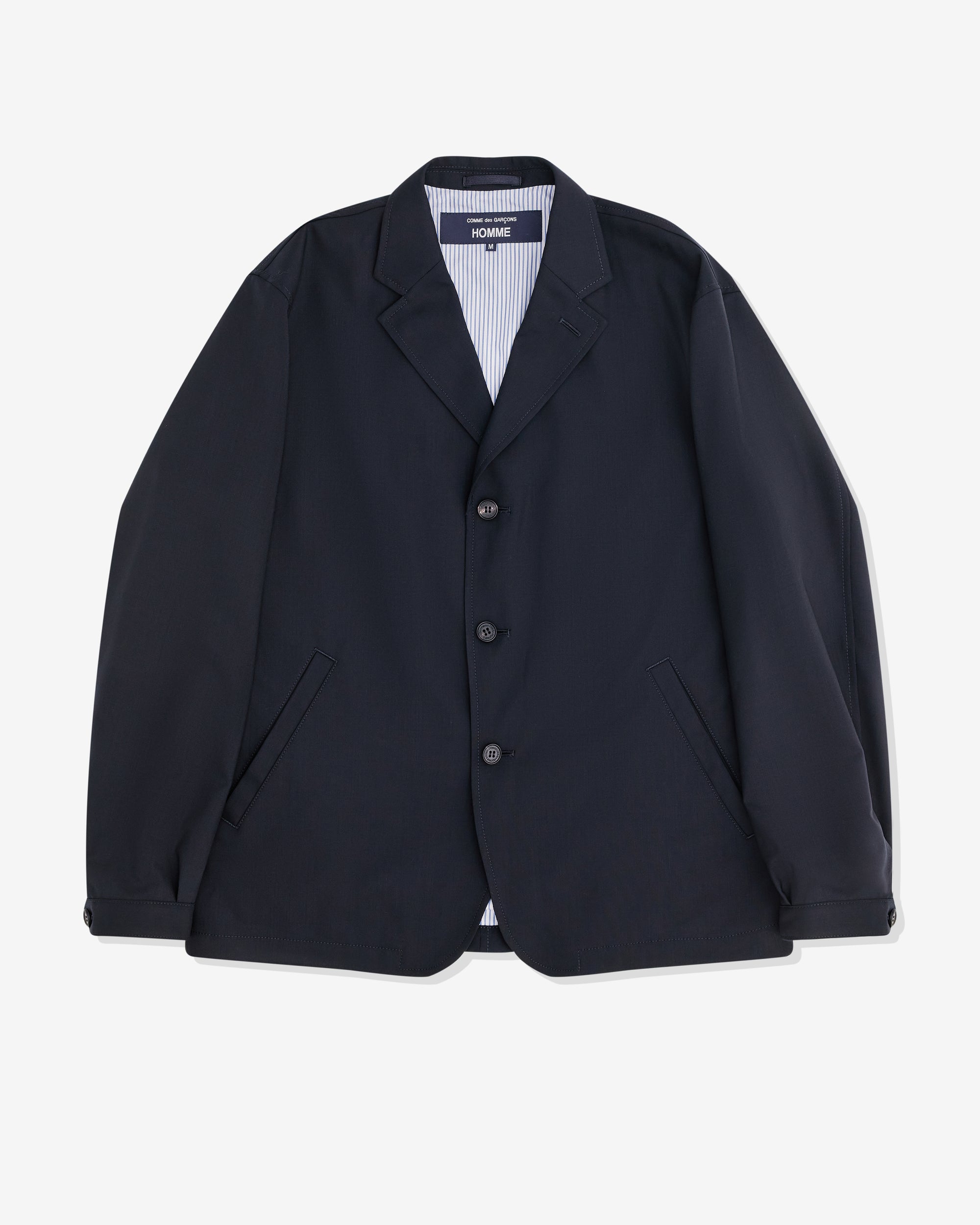 CDG Homme Men’s Sport Jacket (Navy) - Main Image