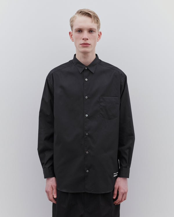 CDG Homme - Men’s Cotton Broad Shirt - (Black)