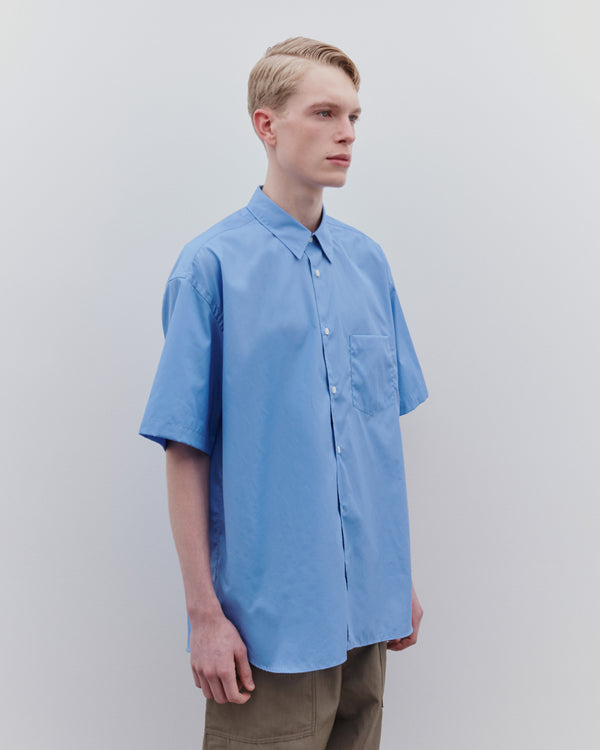 CDG Homme - Men’s Short Sleeve Shirt - (Blue)