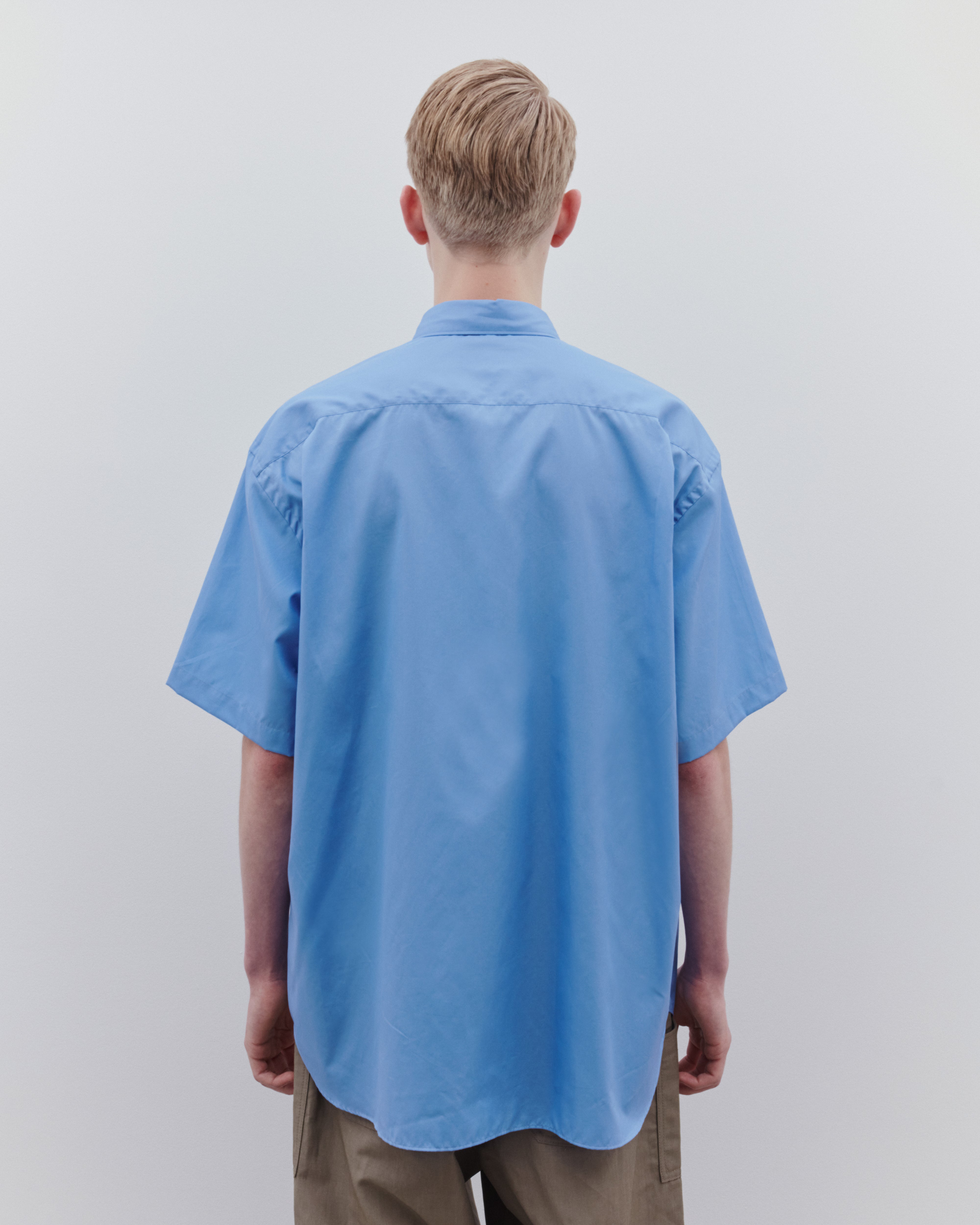 st pour homme シャツ ブルー セール】 《日本製》イージーケアビジネスシャツ （シャツ