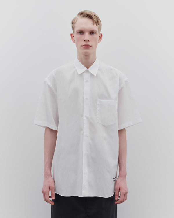 CDG Homme - Men’s Short Sleeve Shirt - (White)