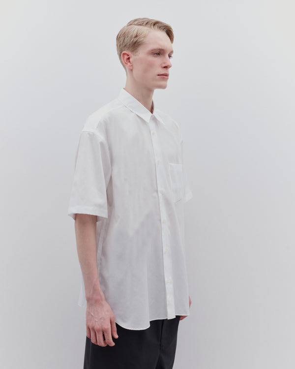 CDG Homme - Men’s Short Sleeve Shirt - (White)
