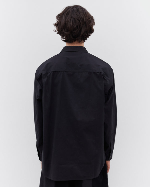 CDG Homme - Men’s Zip Shirt - (Black)