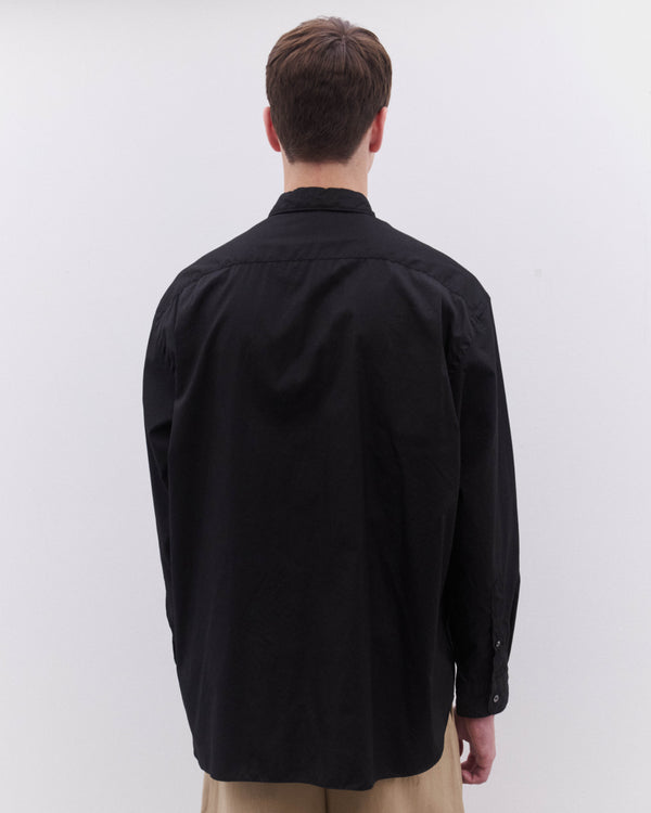 CDG Homme - Men’s Puckered Placket Shirt - (Black)
