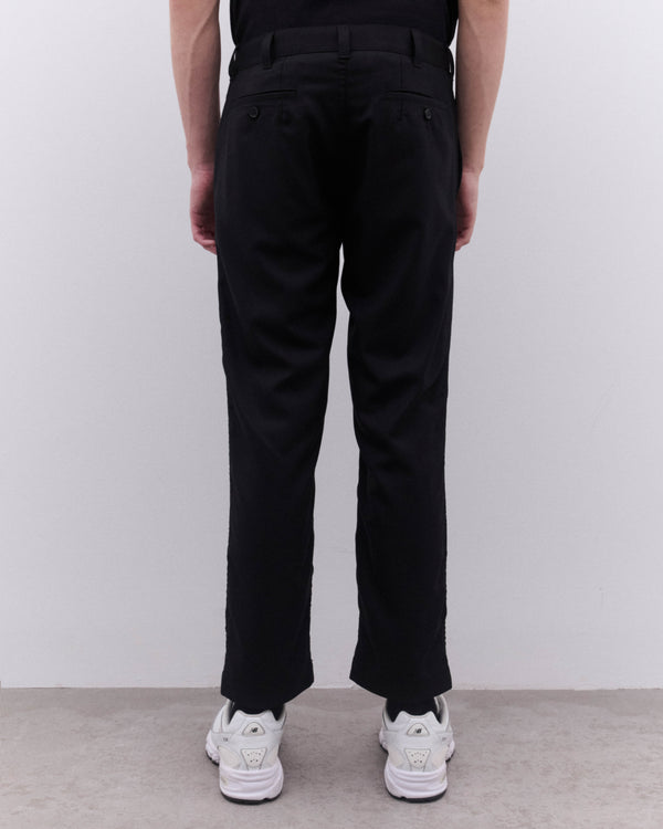 CDG Homme - Men’s Wool Tapered Trousers - (Black)