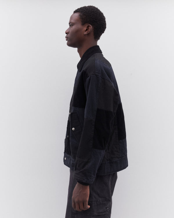 CDG Homme - Men’s Patchwork Jacket - (Black)
