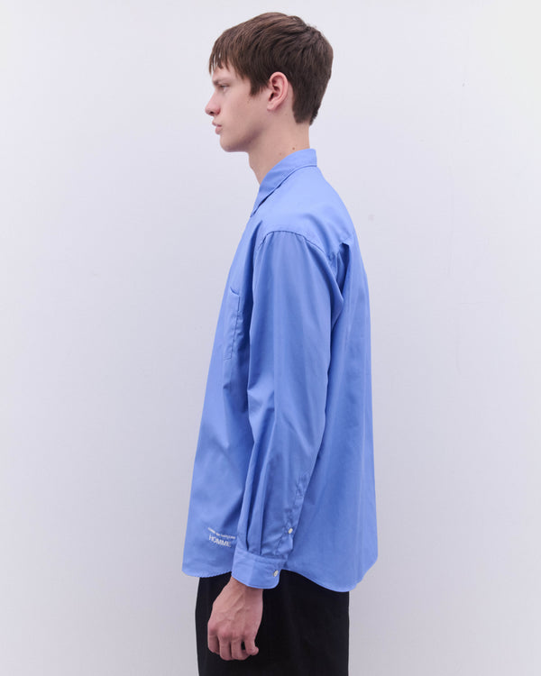 CDG Homme - Men’s Logo Shirt - (Blue)