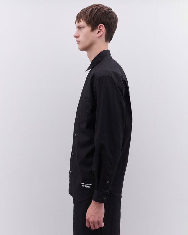 CDG Homme - Men’s Logo Shirt - (Black)