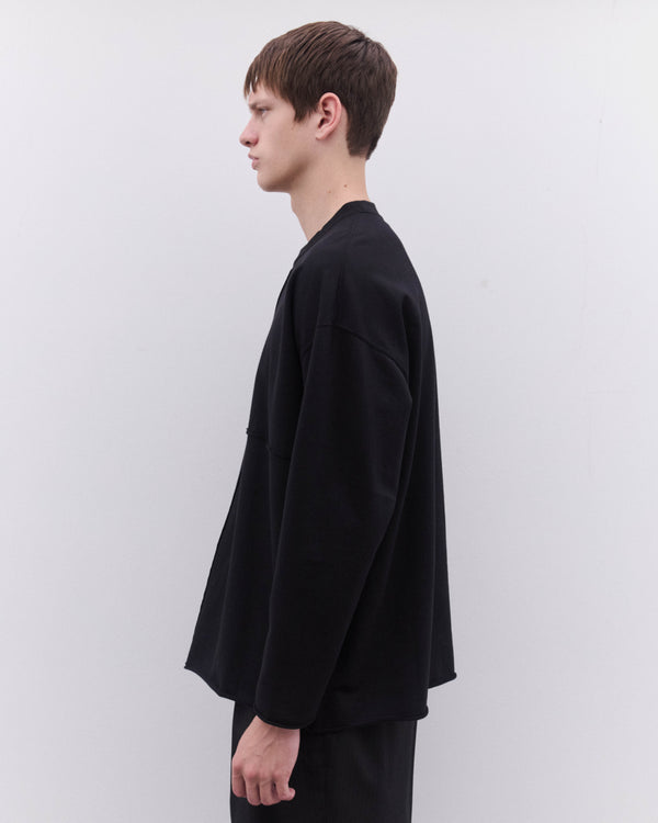 CDG Homme - Men’s Front Seam Pullover - (Black)