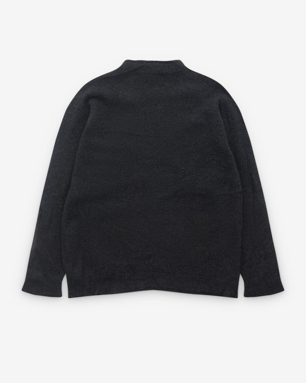 CDG Homme - Men’s Roll Neck Sweater - (Grey)