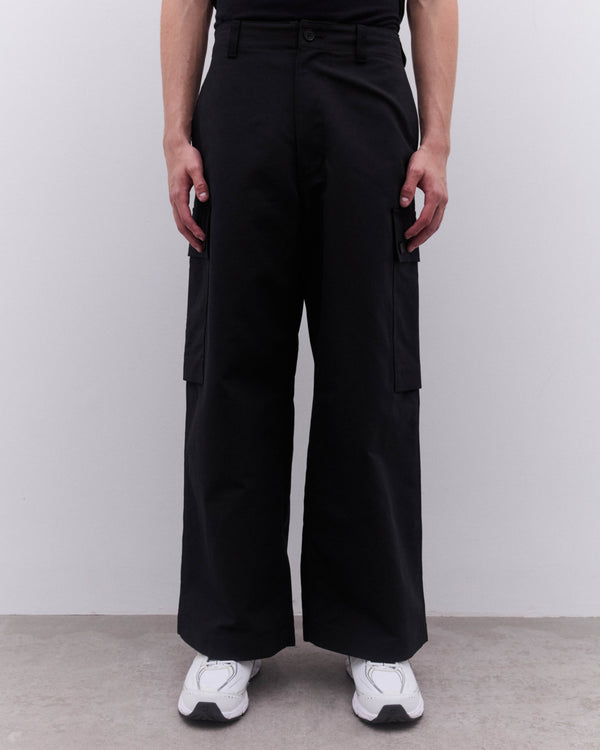 CDG Homme - Men's Wide Leg Pocket Trouser - (Black)