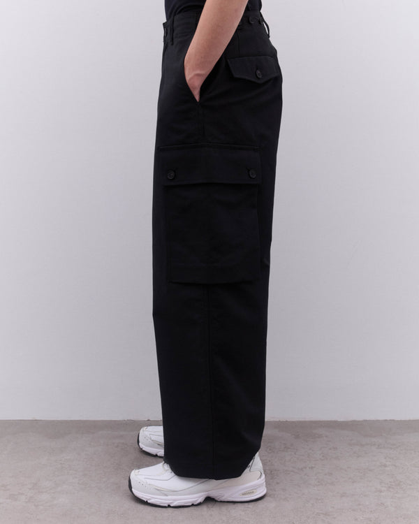 CDG Homme - Men's Wide Leg Pocket Trouser - (Black)