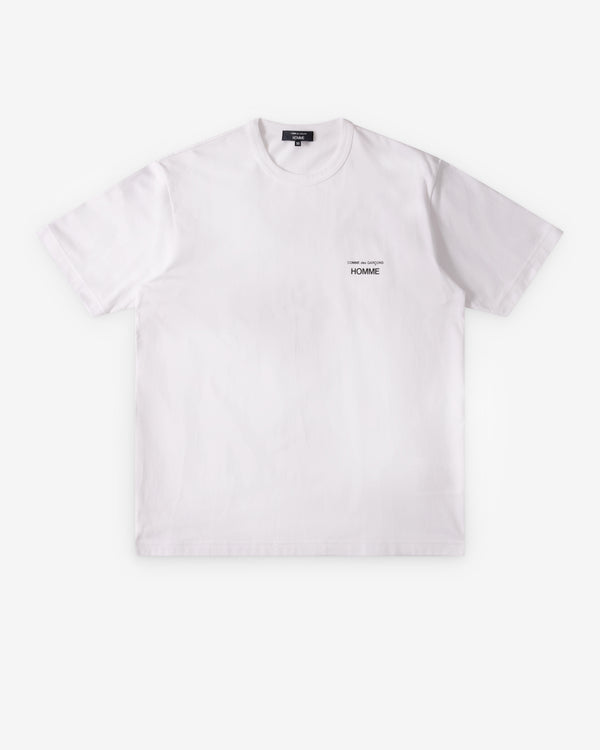 CDG Homme - Men’s Logo T-Shirt - (White)