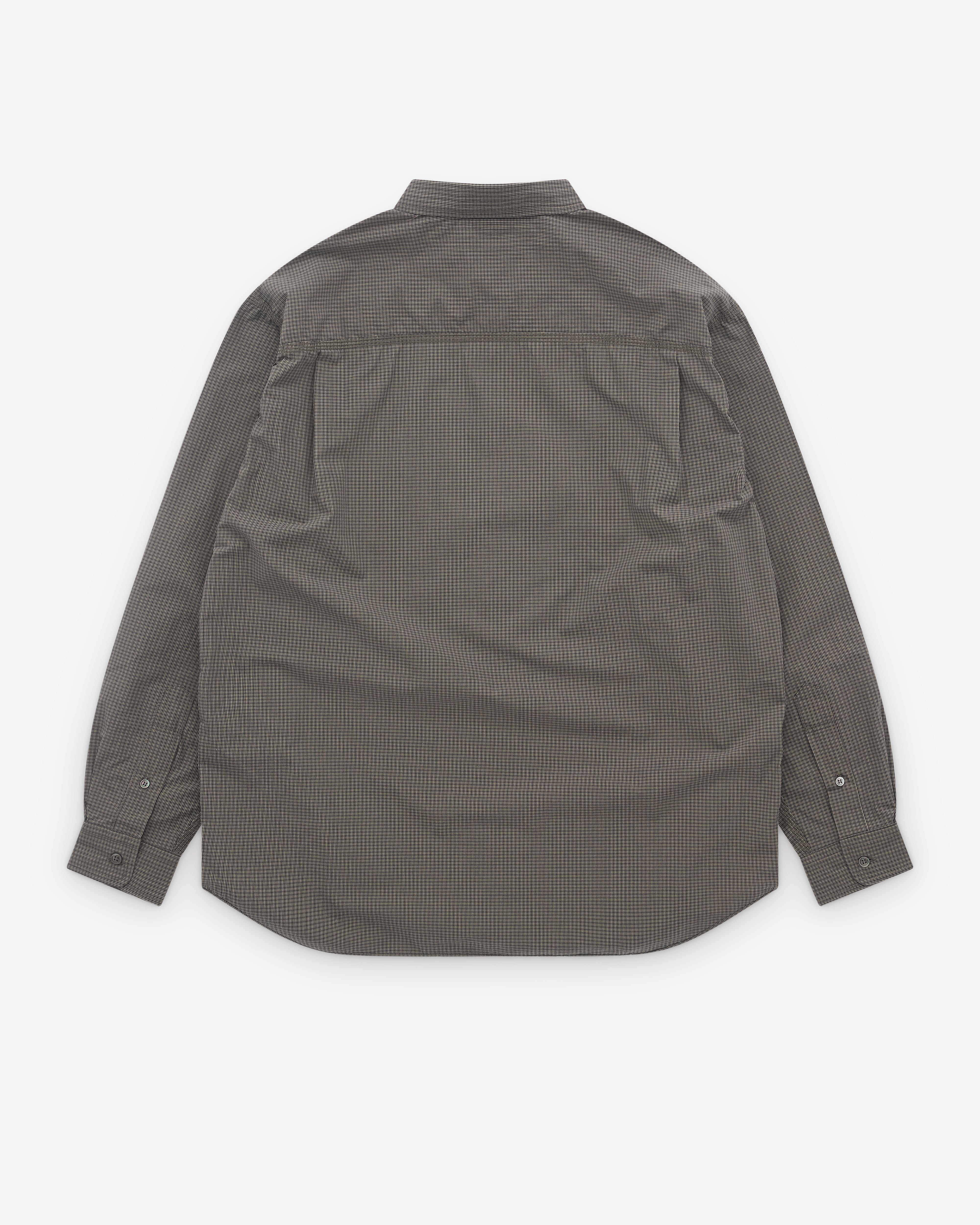 CDG Homme: Men's Check Shirt (Khaki) | DSML E-SHOP