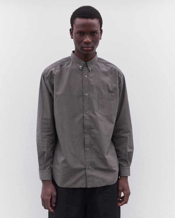 CDG Homme - Men’s Check Shirt - (Khaki)